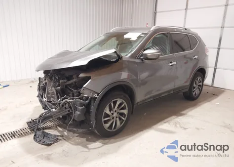 2015 Nissan Rogue Sl z USA, uszkodzony, nr VIN 5N1AT2MV9FC804295